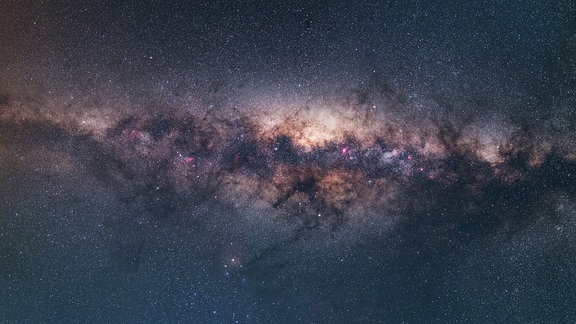 Ein Foto der gesamten Milchstraße