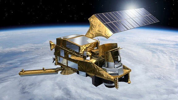 Ein MetOp Satellit der 2. Generation