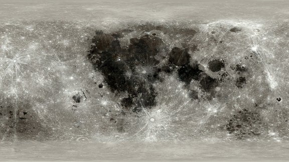 Hochauflösende Mondkarte vom CGI Moon Kit