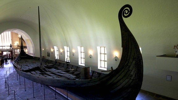 Oseberg-Schiff der Wikinger