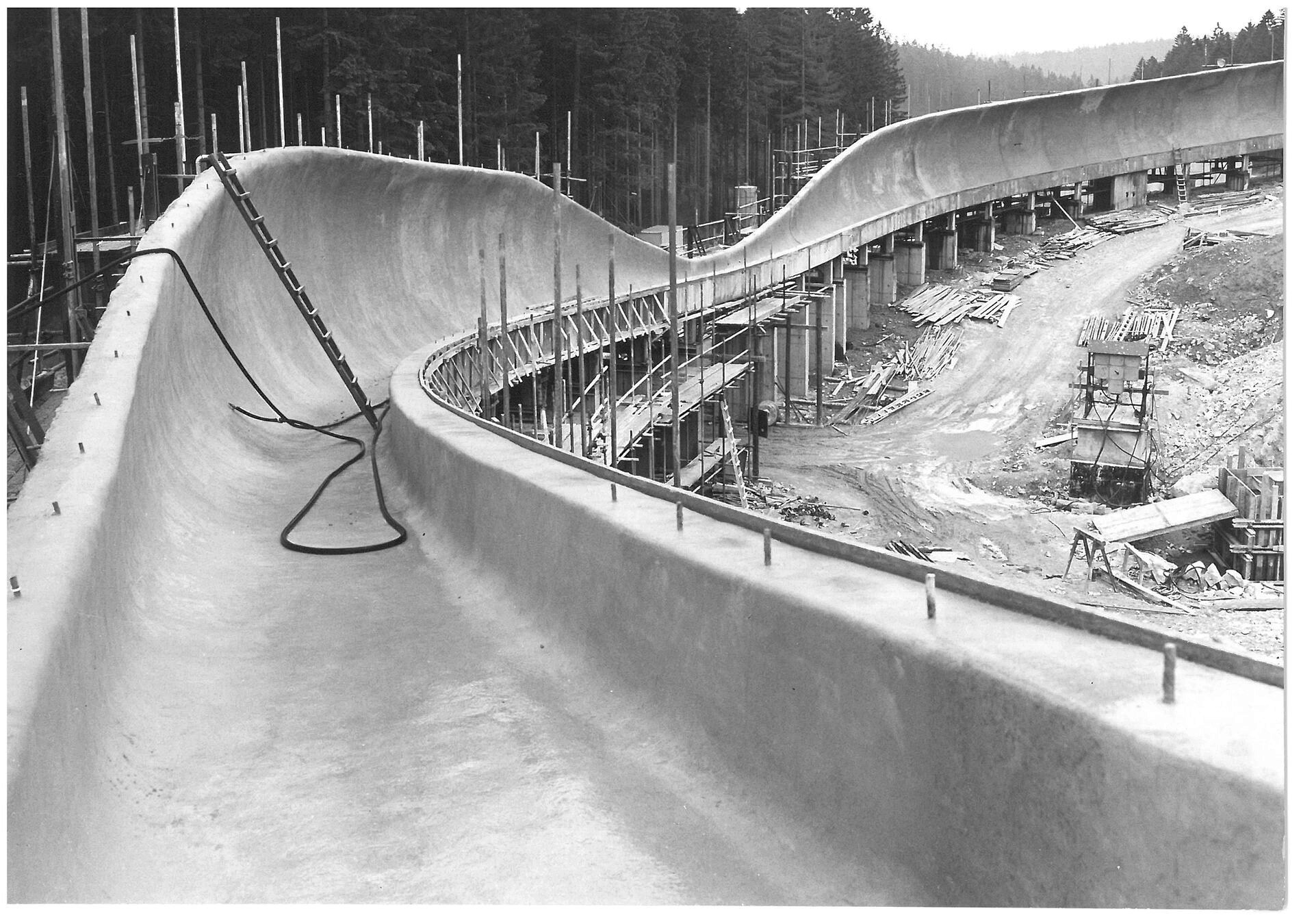 Bobbahn Altenberg BetonBau auf Weltniveau MDR.DE